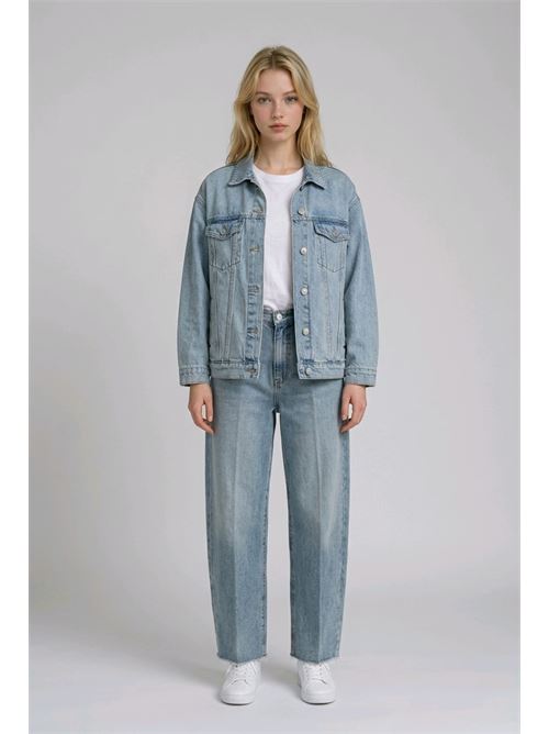 jeans karter NINE:INTHE:MORNING | 9FW26-KRT03TVGRIGIO SABBIATO